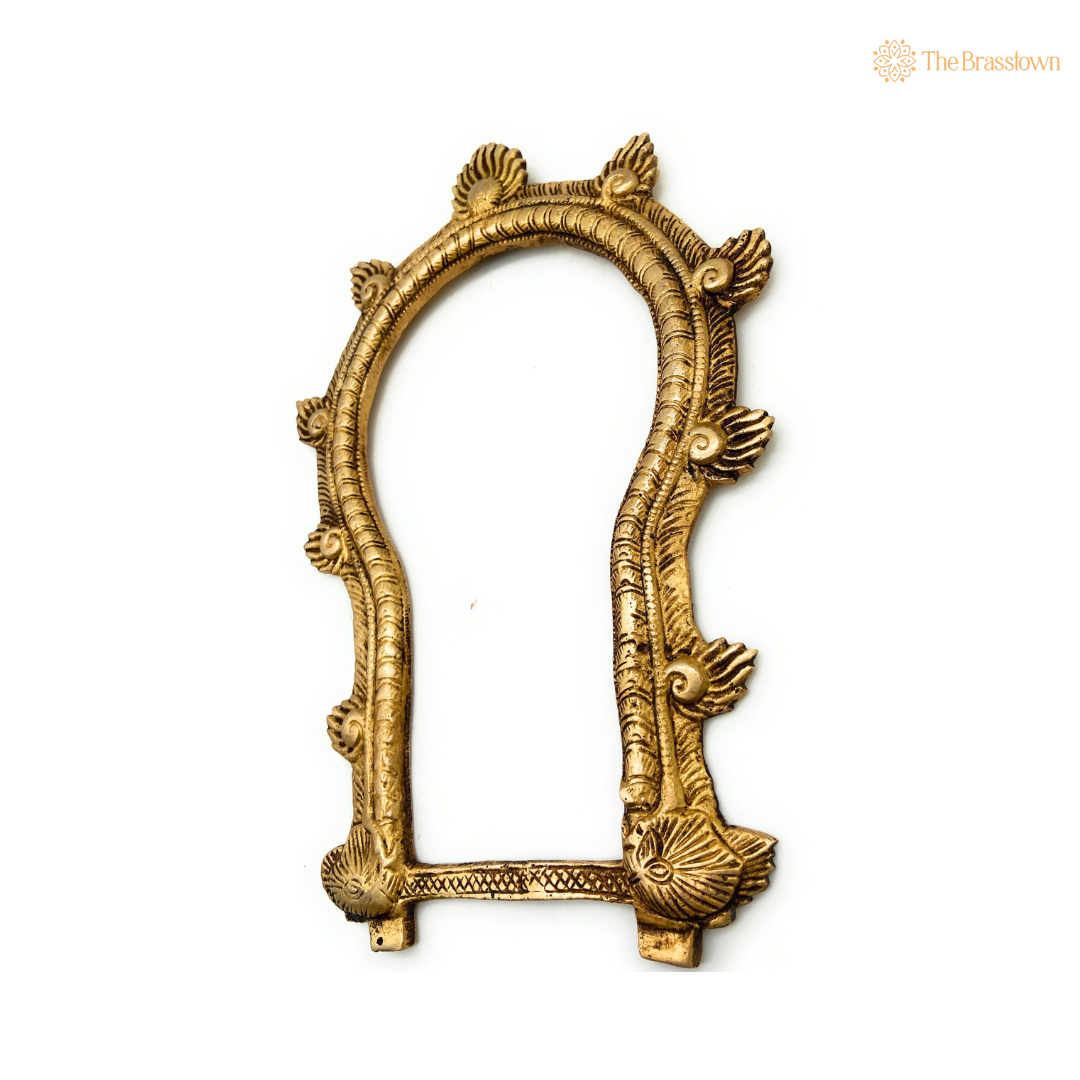Antique Brass Traditional Arch Frame 10.5 Inch