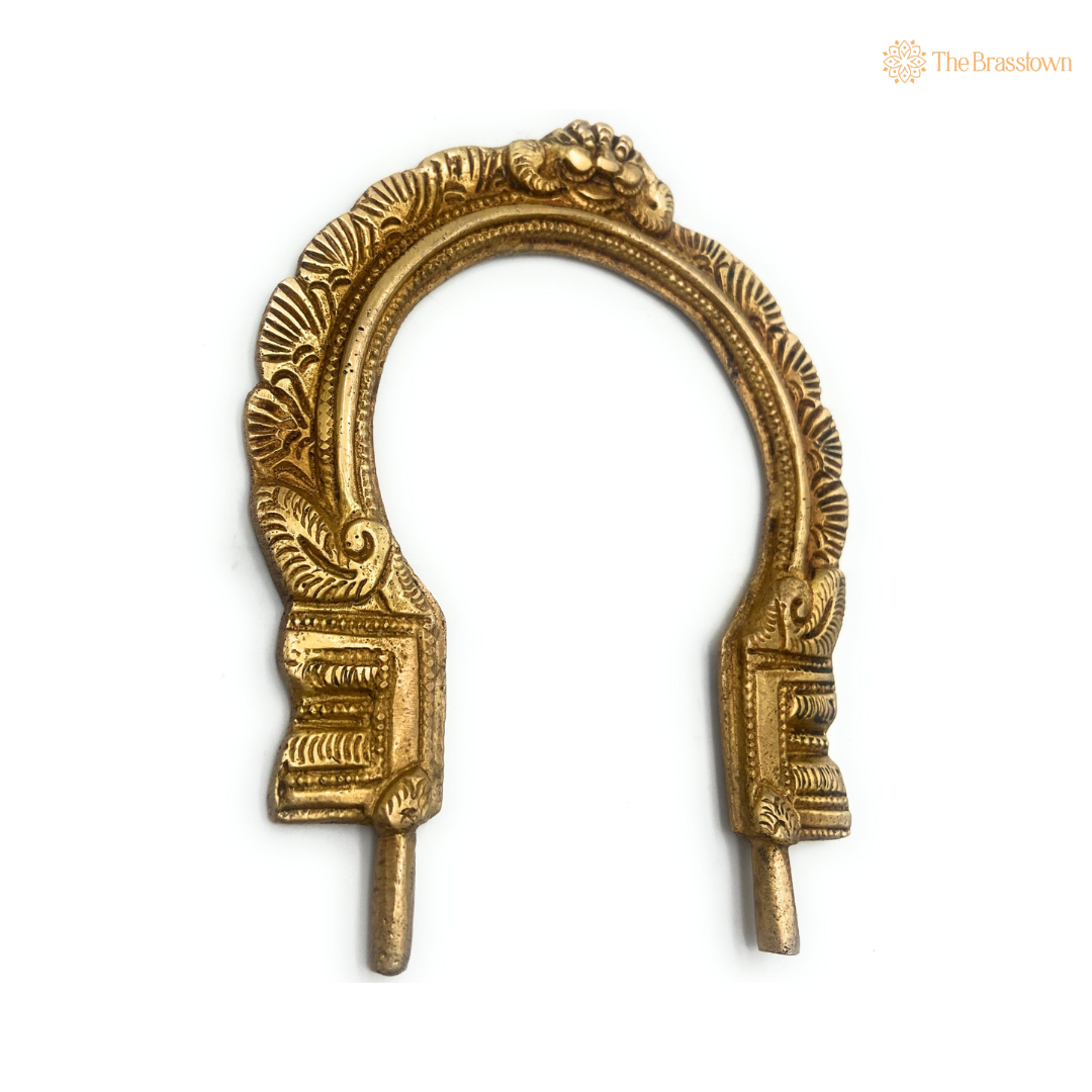 Handcrafted Antique Brass Arch Frame 6.5 Inch