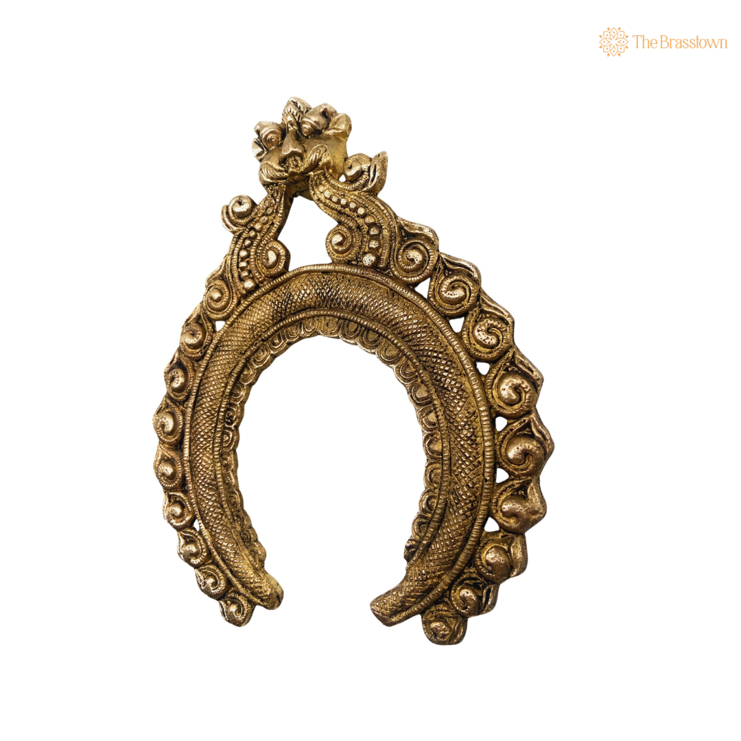 Traditional Brass Serpent Arch Frame 9 Inch