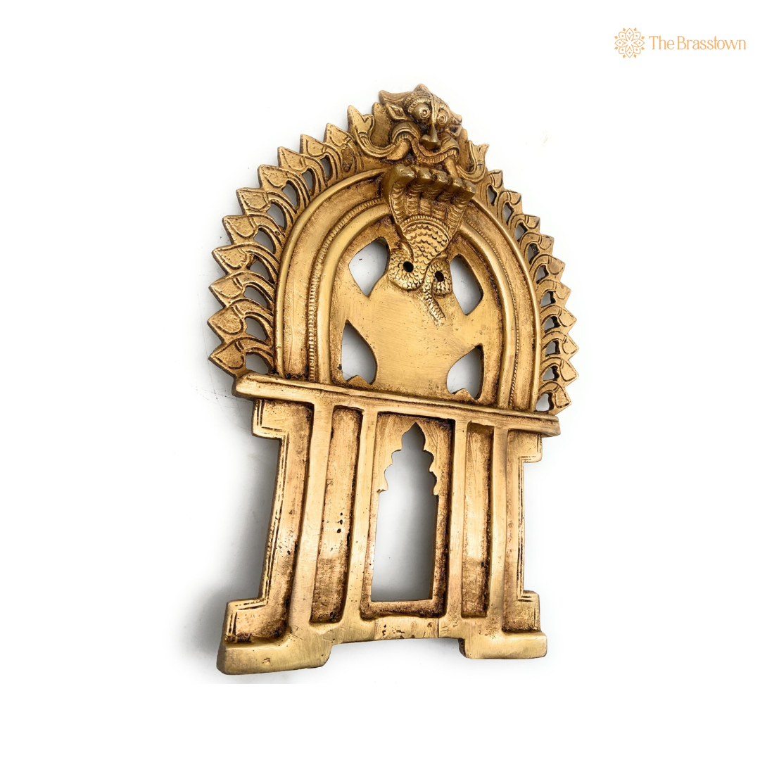 Traditional Brass Snake Arch Frame 9.5 Inch