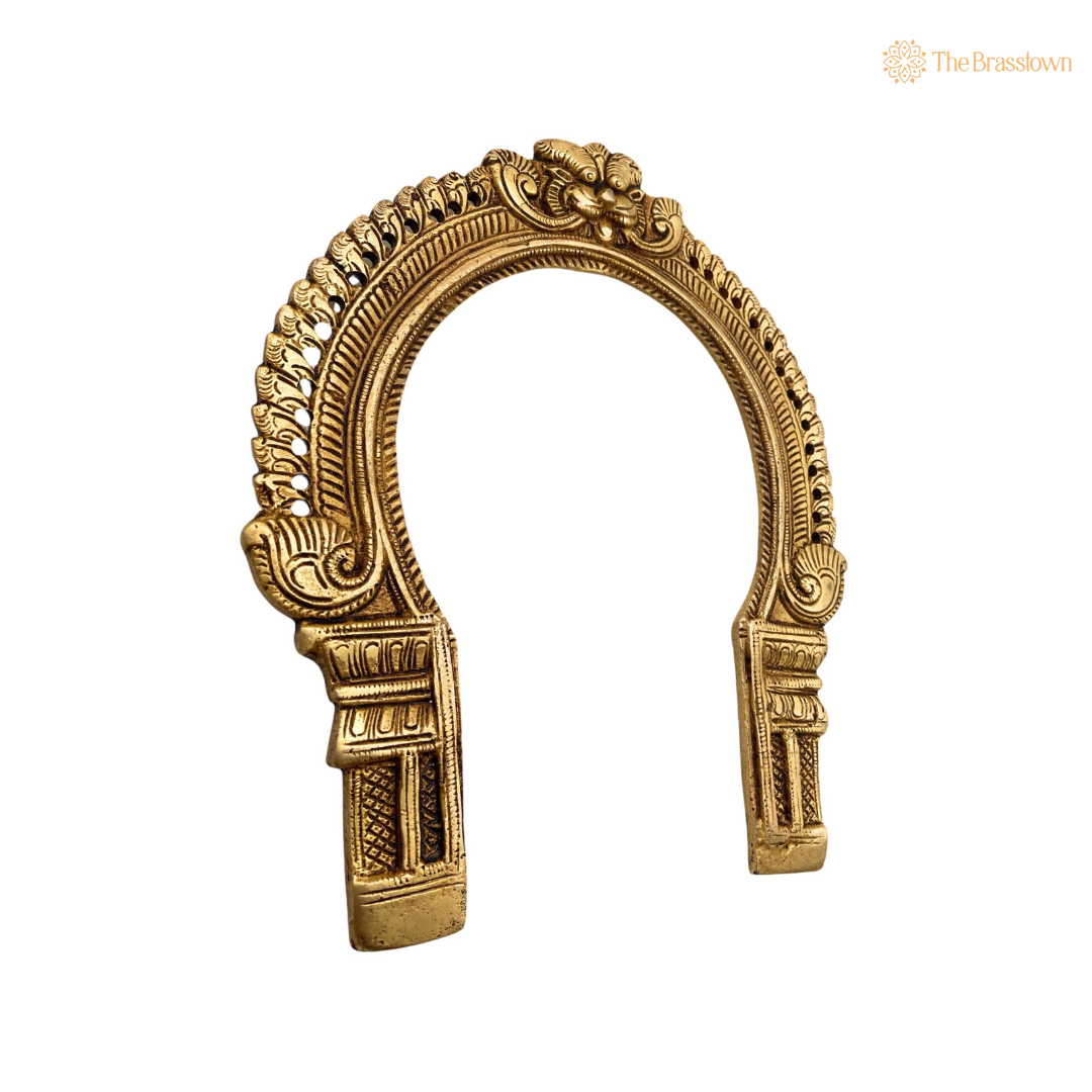 Antique Brass Decorative Arch Frame 9 Inch