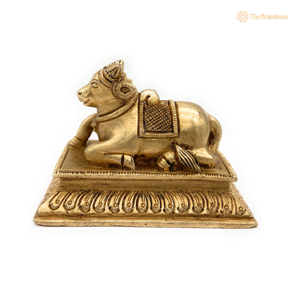 Brass Nandi Statue 3 Inch