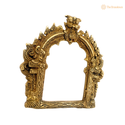 Traditional Brass Ornamental Arch Frame 5 Inch