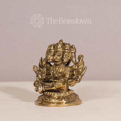 Panchmukhi Brass Hanuman Ji Idol: A Powerful Symbol of Strength and Protection