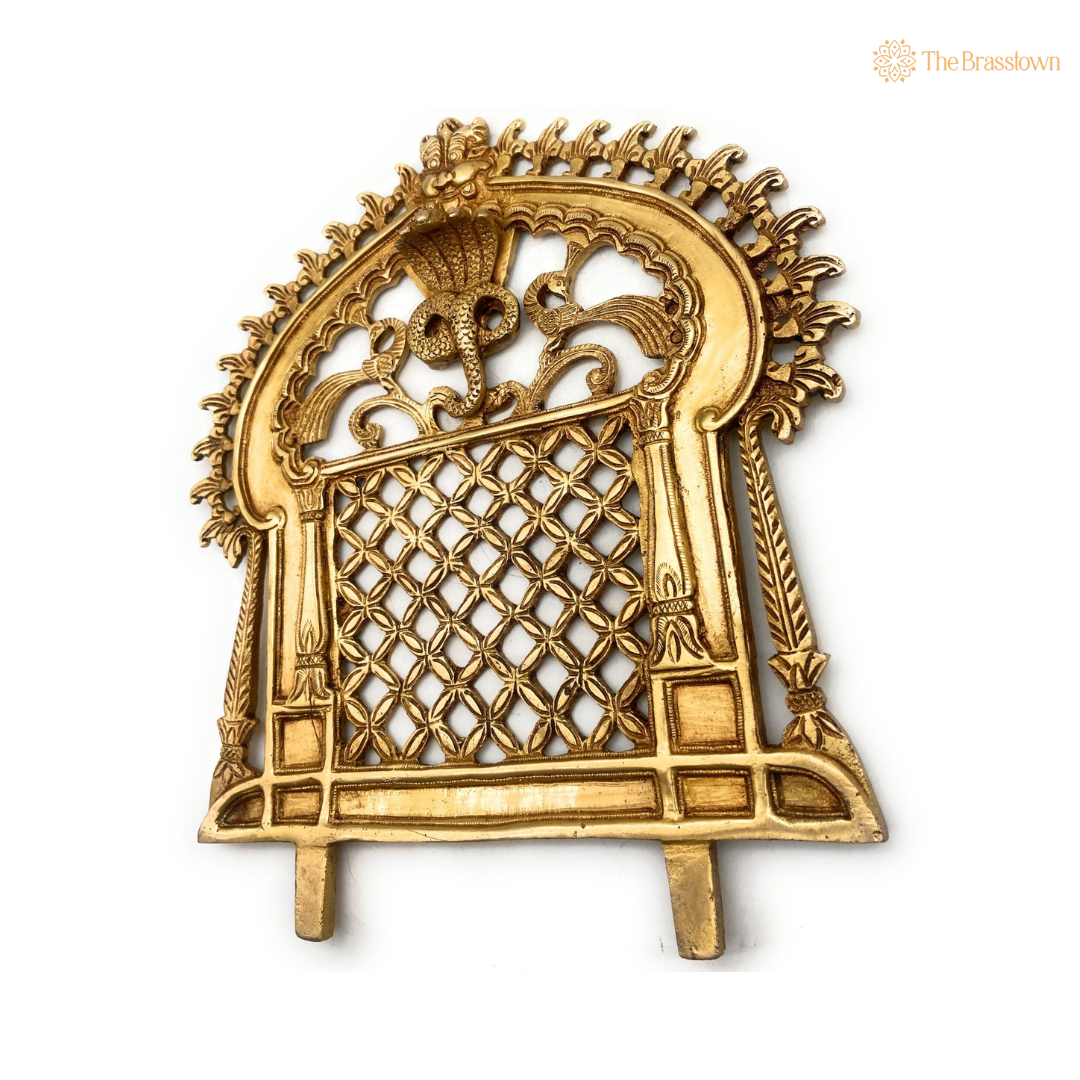 Traditional Brass Serpent Arch Frame 12 Inch