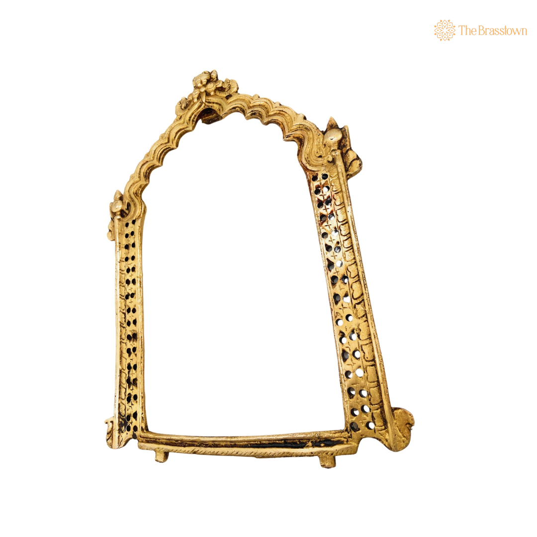 Elegant Antique Brass Arch Frame 11 Inch
