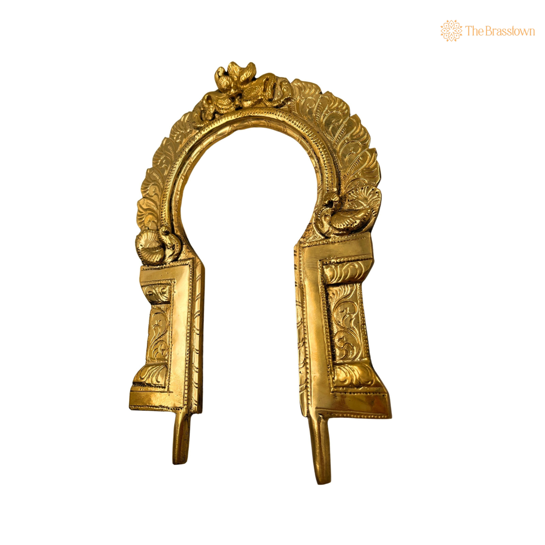 Antique Brass Ornamental Arch Frame 9 Inch