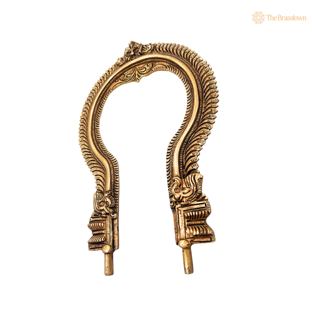 Antique Brass Arch Frame 11 Inch