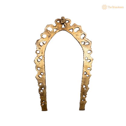 Elegant Antique Brass Arch Frame 14 Inch