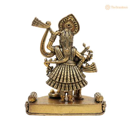 Brass Shrinath Ji Idol 4 Inch – home mandir puja decor India