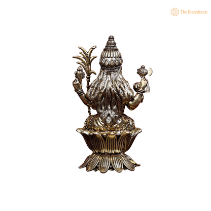 Brass Lalita Devi / Rajarajeshwari 4 Inch – home mandir puja decor India