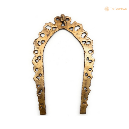 Elegant Antique Brass Arch Frame 14 Inch