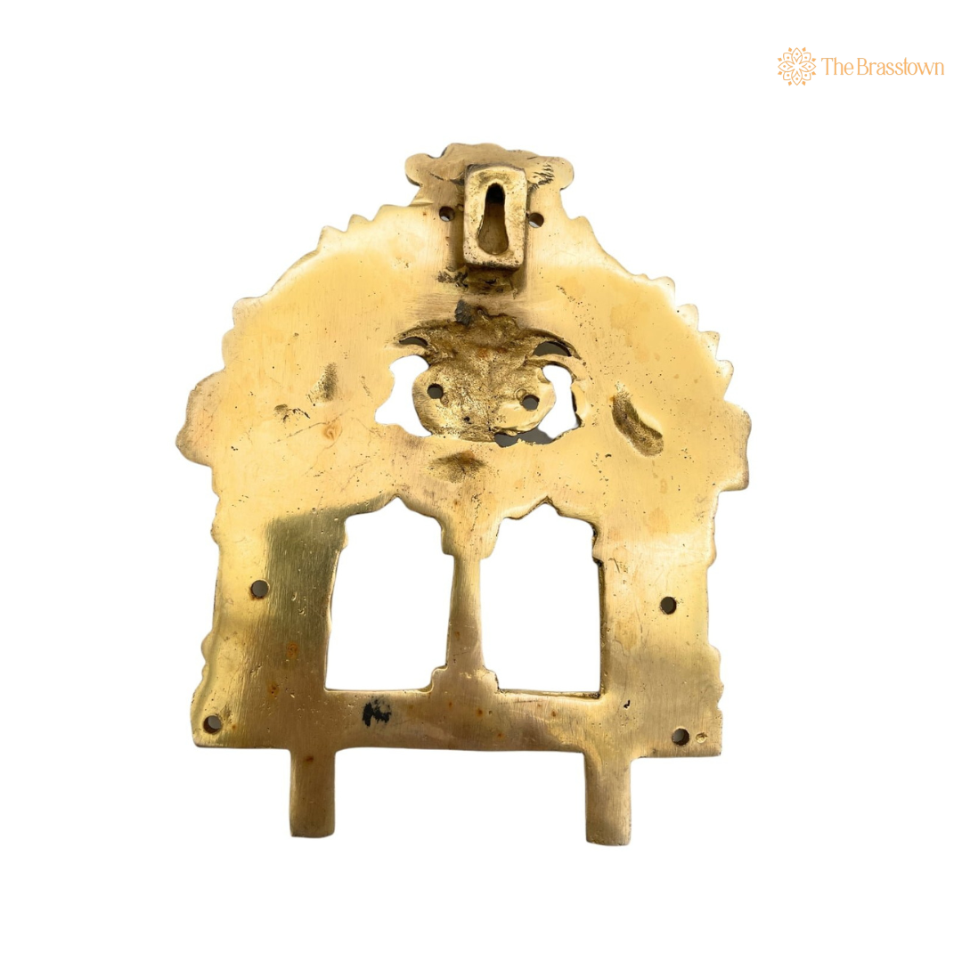 Traditional Brass Nag Decorative Arch Frame 7 Inch