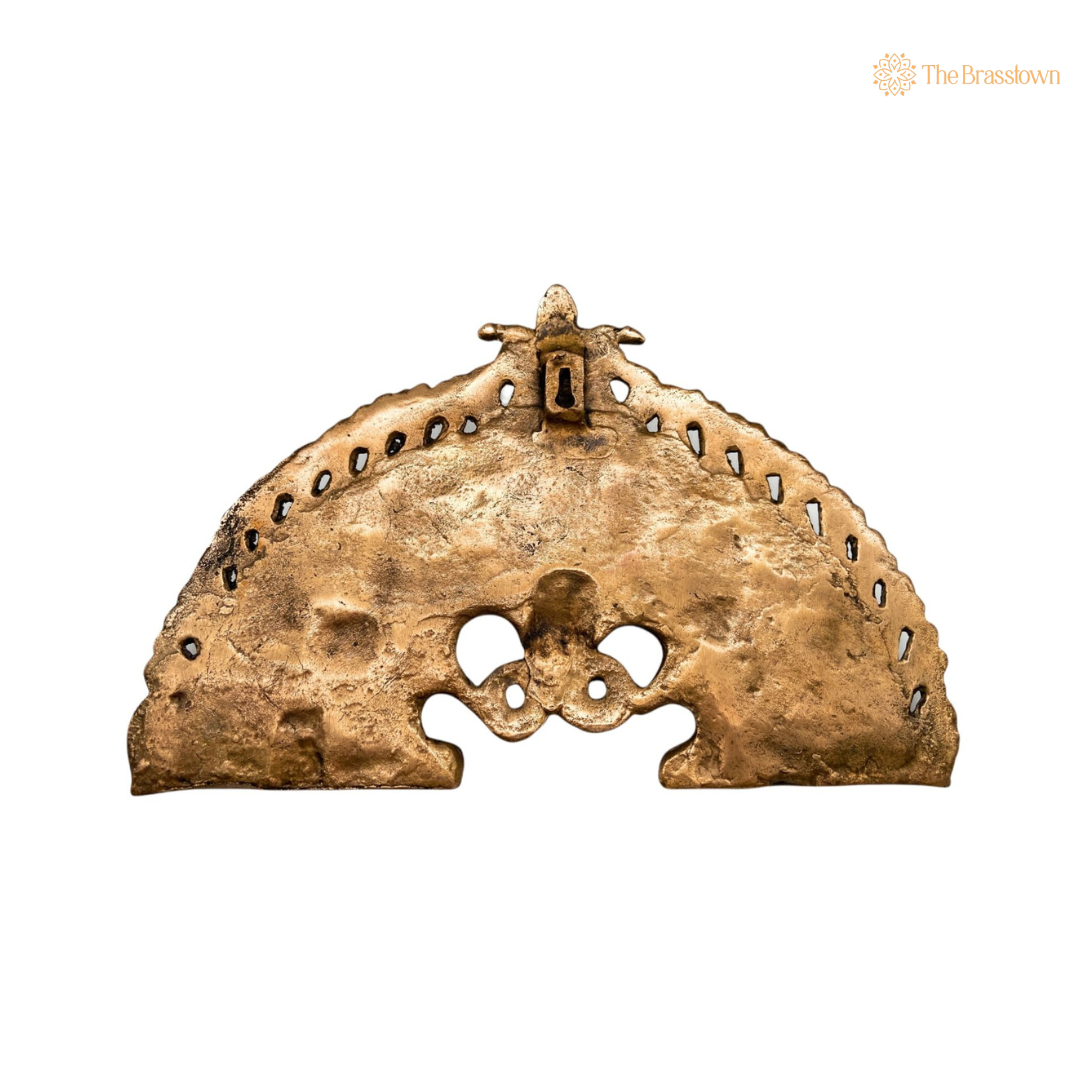 Antique Brass Temple Arch with 8.5 Inch – home mandir puja decor India