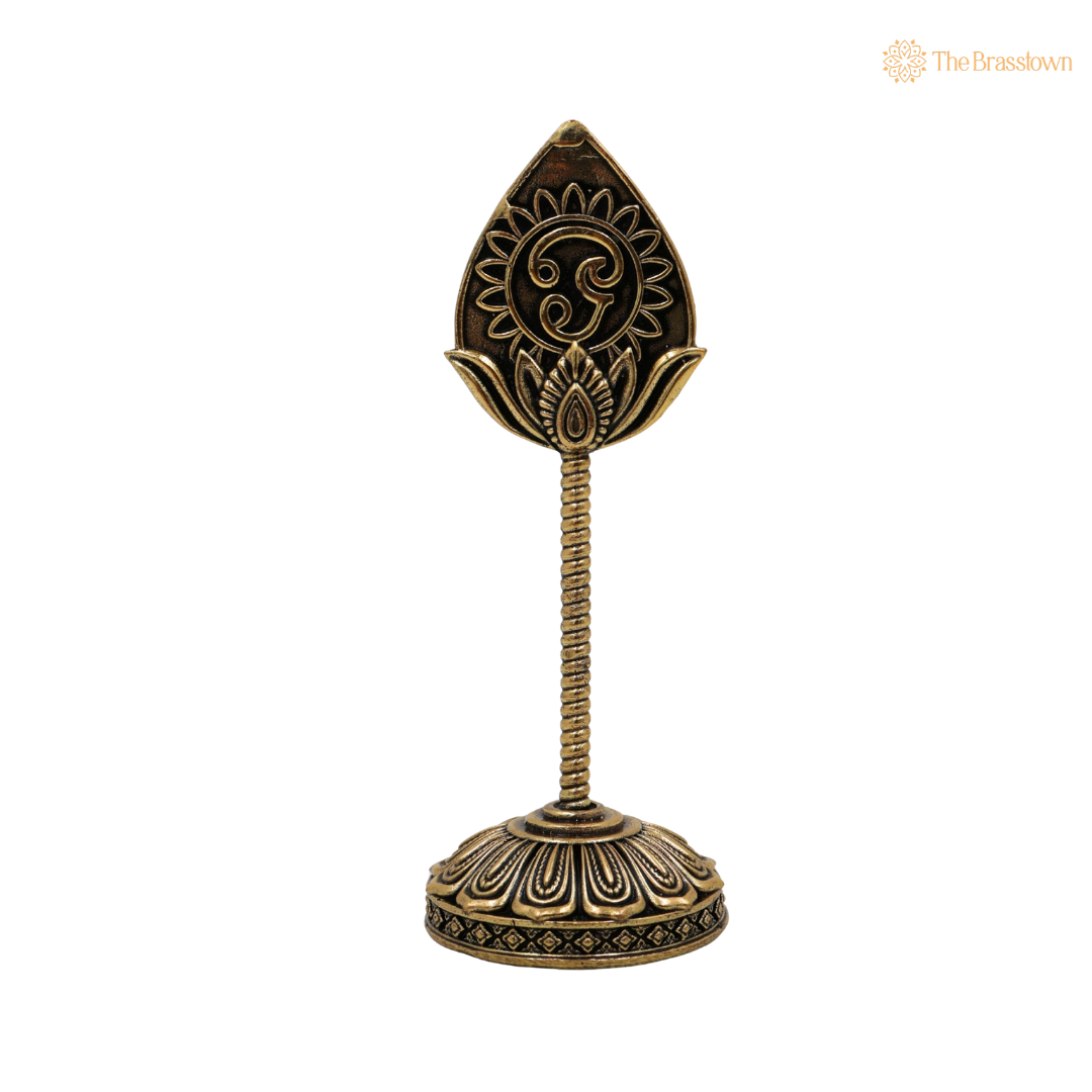 Brass Murugan Vel Idol 6 Inch – home mandir puja decor India