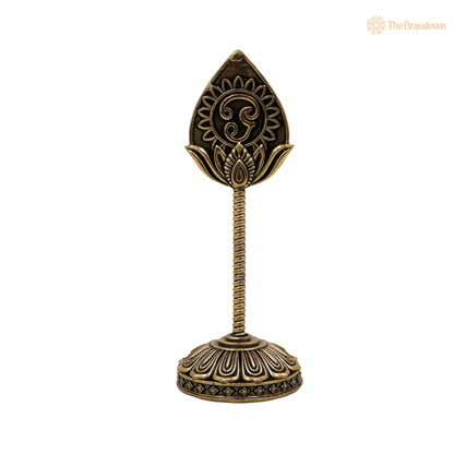 Brass Murugan Vel Idol 6 Inch – home mandir puja decor India