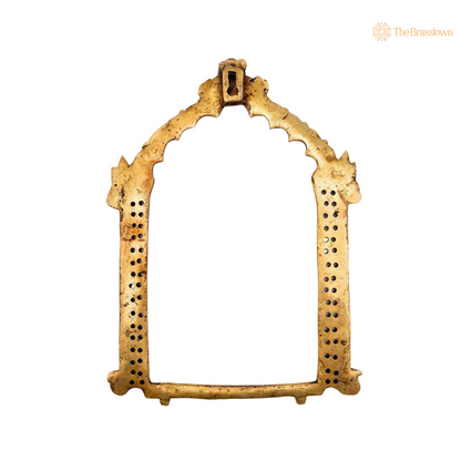 Elegant Antique Brass Arch Frame 11 Inch