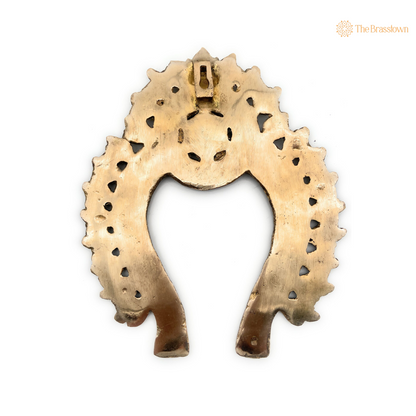 Traditional Brass Floral Arch Frame 10 Inch