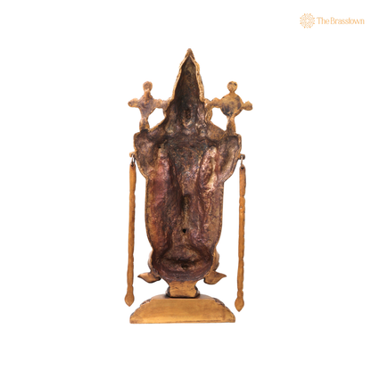 Brass Venkateswara Balaji Srinivasa Govinda Tirupati Idol – Tirupati Balaji Statue for Puja &amp; Home Mandir 20 Inch