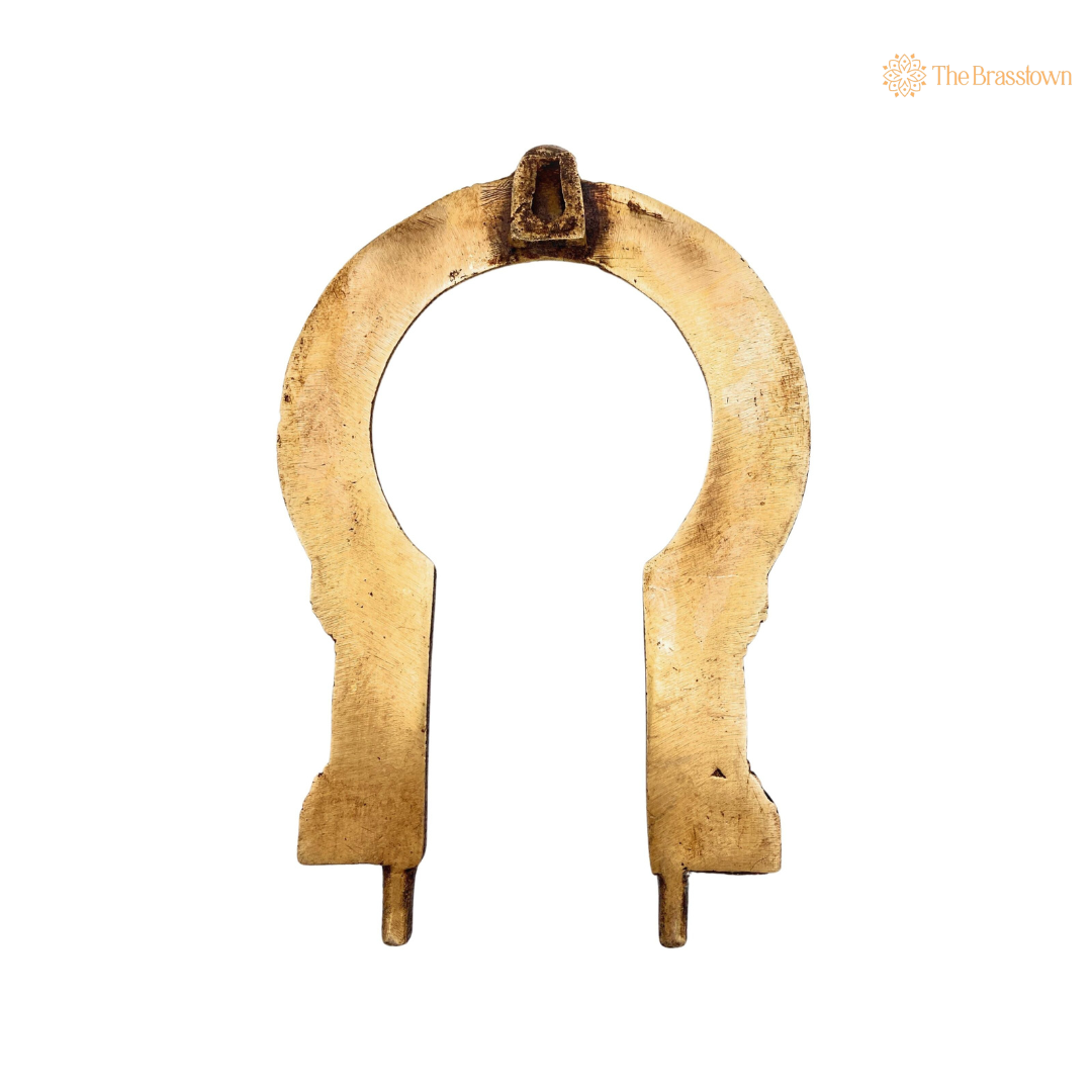 Classic Antique Brass Arch Frame 7 Inch