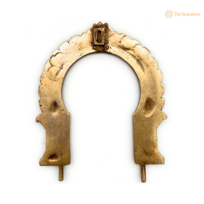 Traditional Brass Floral Arch Frame 9 Inch