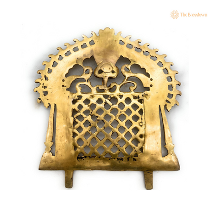 Traditional Brass Serpent Arch Frame 12 Inch