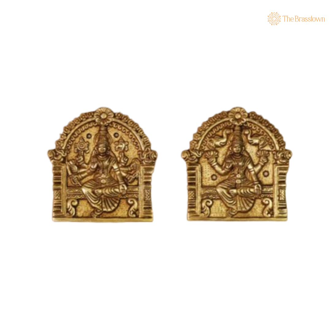 Ashtalakshmi Brass Wall Hangings Set