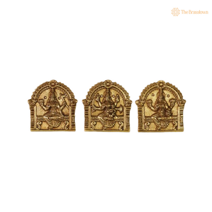 Ashtalakshmi Brass Wall Hangings Set