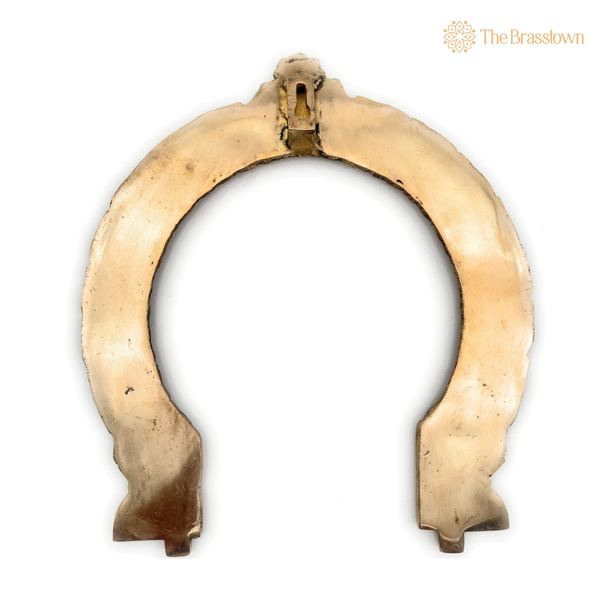 Brass Traditional Prabhavali Arch Frame – Handcrafted Wall Hanging Prabhawali for Deity, Mandir &amp; Home Temple Décor 11 Inch 4