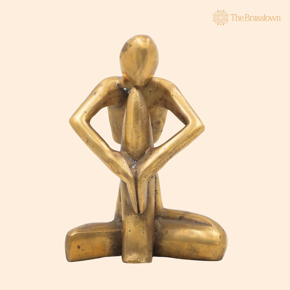 Brass Modern Art – Handcrafted Arts, Brass Awards, Brass Trophy, Brass Lady, Home Décor, Decoratives 6.5 Inch 1
