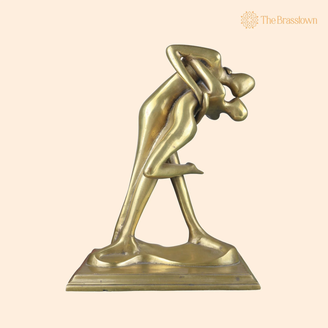 Brass Modern Art – Handcrafted Arts, Brass Awards, Brass Trophy, Brass Lady, Home Décor, Decoratives 12 Inch 1
