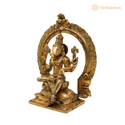 Brass Varahi Amman Idol – Handcrafted Varahi Devi Murti, Varahi Mata Statue, Varahi Ammavaru Vigraha, Varahi Bhagavathi Moorthi for Pooja 12 Inch 2