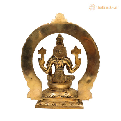 Brass Varahi Amman Idol – Handcrafted Varahi Devi Murti, Varahi Mata Statue, Varahi Ammavaru Vigraha, Varahi Bhagavathi Moorthi for Pooja 12 Inch 4