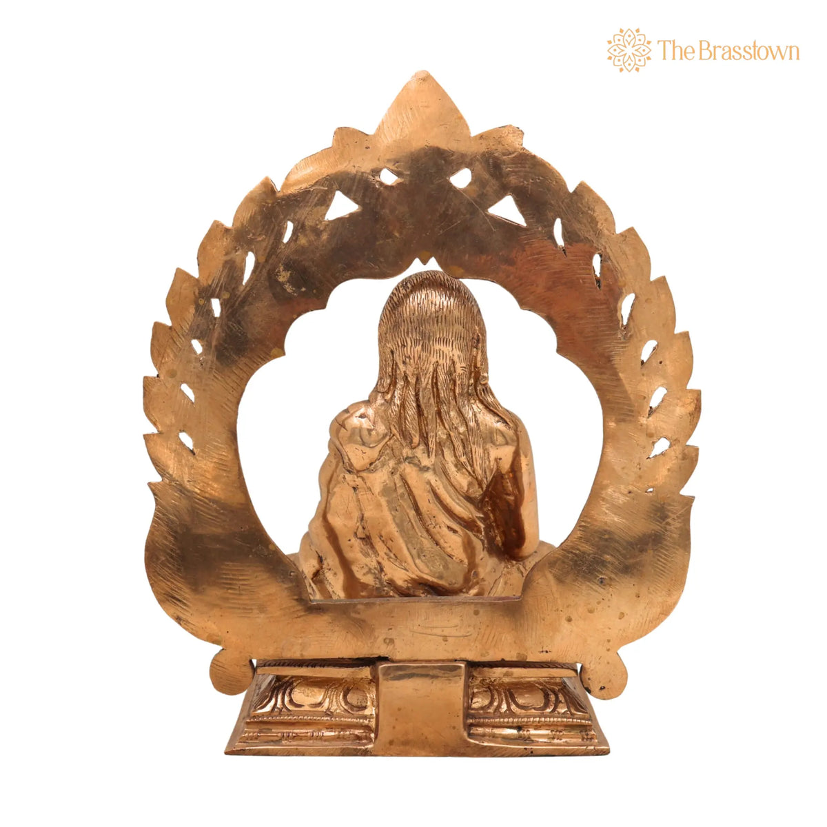 Pamban Swamigal Idol in Panchaloha Bronze – Handcrafted South Indian Temple Statue, Artisan-Made Murti for Pooja and Home Altar 8 Inch 4