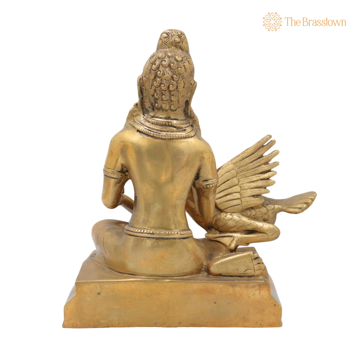 Brass Buddha Statue – Handcrafted Gautama Siddhartha Buddha Murti, Buddha Figurine, Spiritual Home Décor &amp; Pooja Idol 10 Inch 4