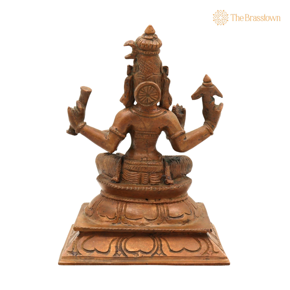 Handcrafted Bronze Panchaloha Varahi Devi Idol – Chola Art Varahi Amman, Ashta Matrika Barahi Mata Temple Sculpture 6 Inch 4