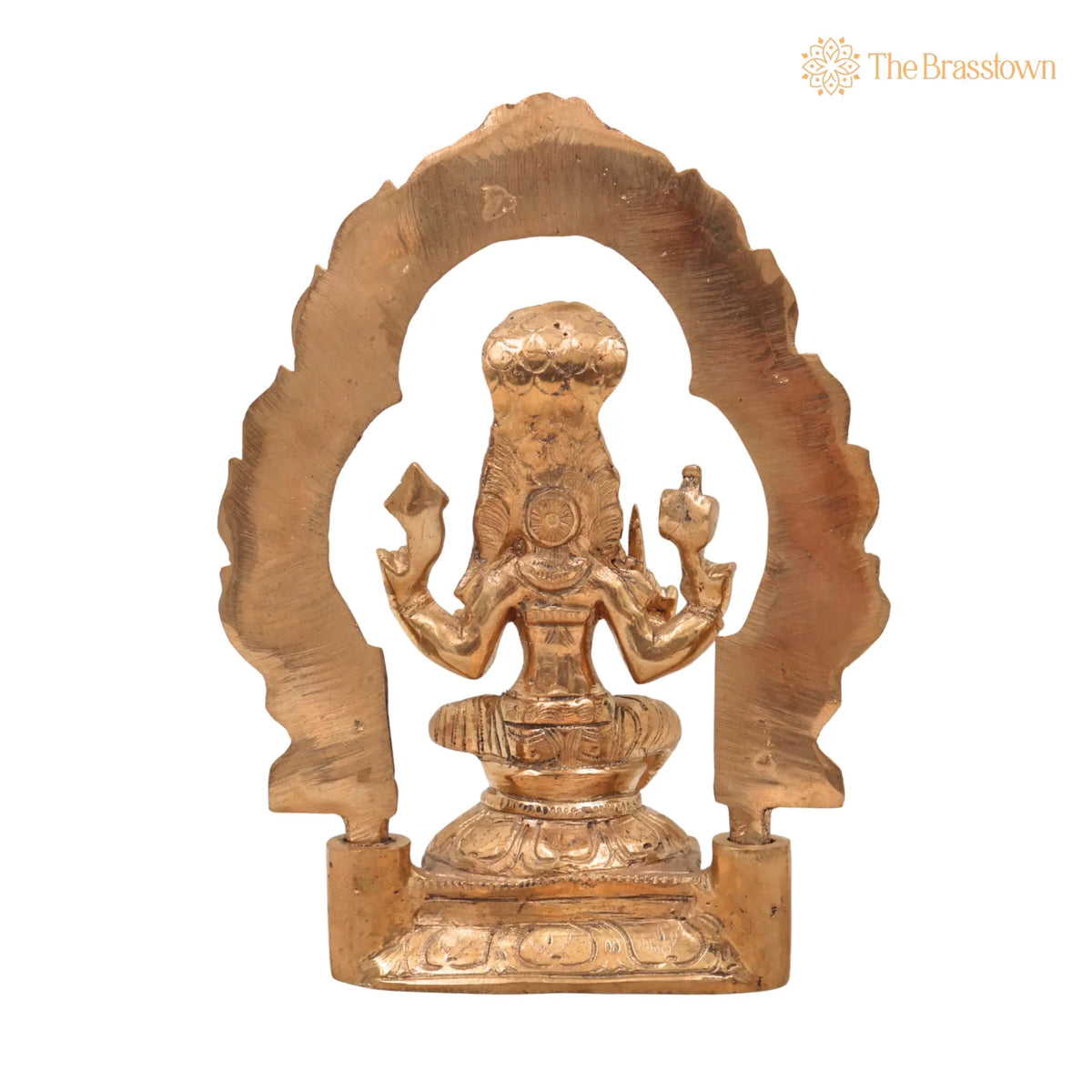 Handcrafted Bronze Mariamman Idol – Panchaloha Goddess Statue for Pooja, Home Décor, Temple Worship &amp; Spiritual Blessings 6.5 Inch 4