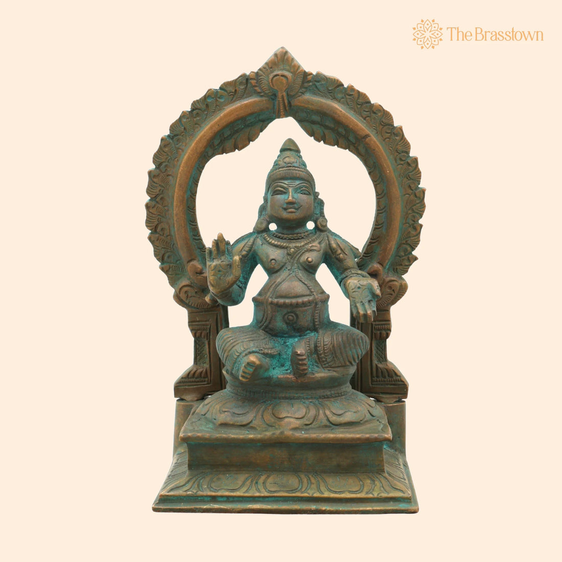 Handcrafted Panchaloha Bronze Kubera Idol – Lord Kuber Murti for Wealth, Prosperity &amp; Good Fortune 6.5 Inch 1