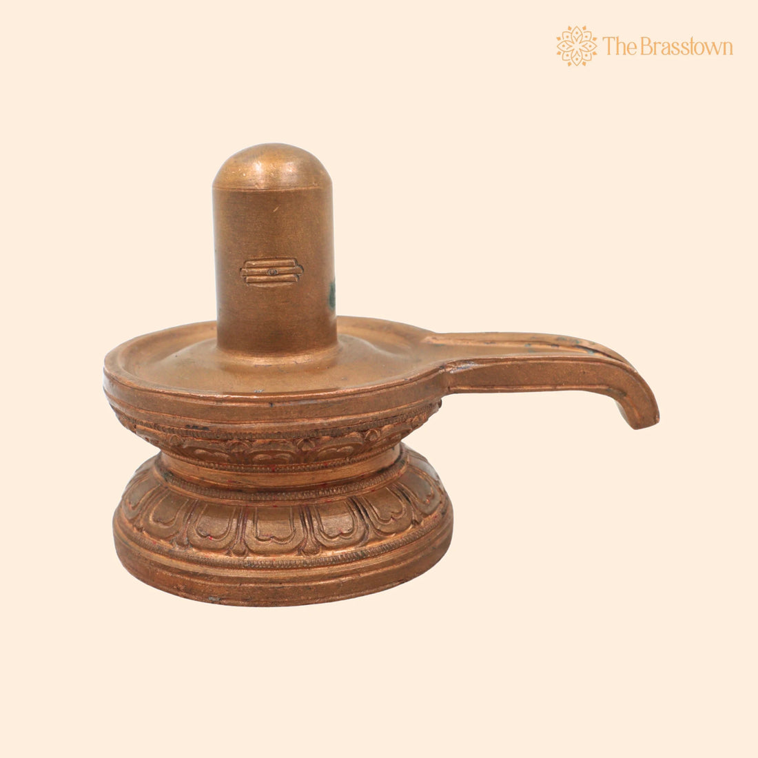 Handmade Bronze Shiva Lingam Idol – Panchaloha Shiva Linga, Shivling, Mahalingam, Jyotirlingam for Home, Temple &amp; Pooja Décor 3 Inch 1