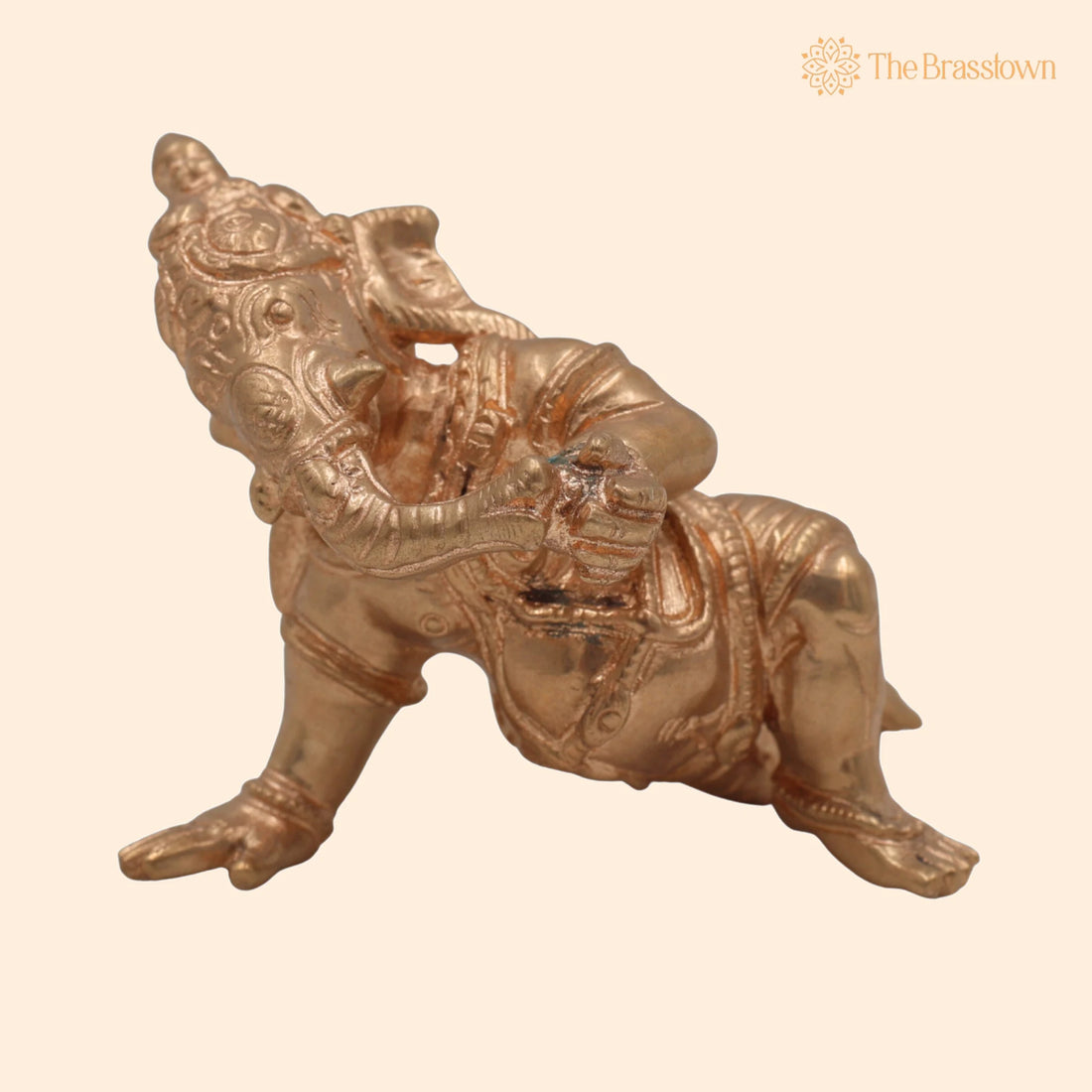 Handcrafted Bronze Baby Ganesha Idol – Bal Ganesh Murti in Panchaloha, Bala Vinayaka, Vatu Ganapati for Puja, Home Mandir &amp; Décor 3 Inch 1