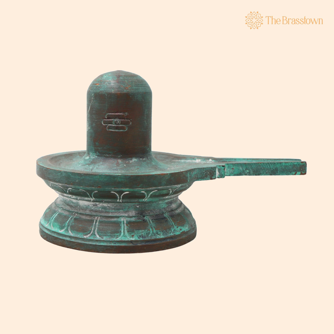 Handcrafted Bronze Panchaloha Shiva Lingam Idol – Authentic Shivling, Mahalingam, Jyotirlingam for Home &amp; Temple Décor 3 Inch 1