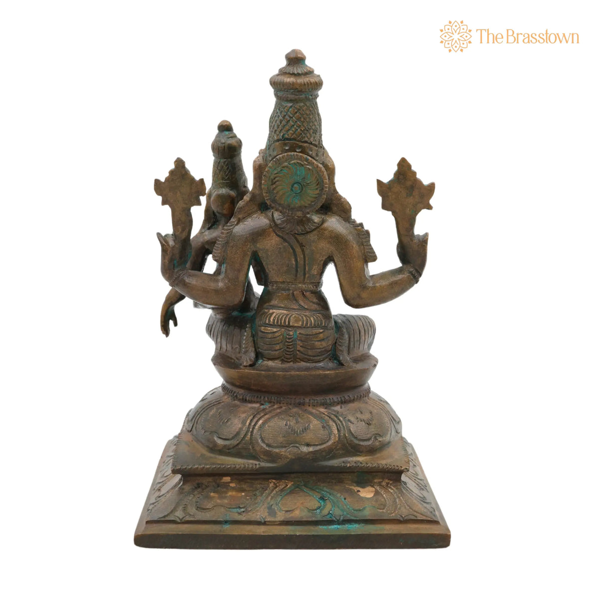 Handcrafted Bronze Varaha Lakshmi Idol for Puja, Home Mandir &amp; Décor 6 Inch 4