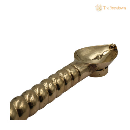 Brass Havan Spoon – Handcrafted Traditional Pooja Accessory 16 Inch 2