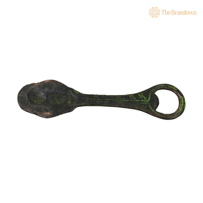 Brass Bastar Art Bottle Opener – Handcrafted Lightweight for Home Décor &amp; Gifting 5 Inch 3