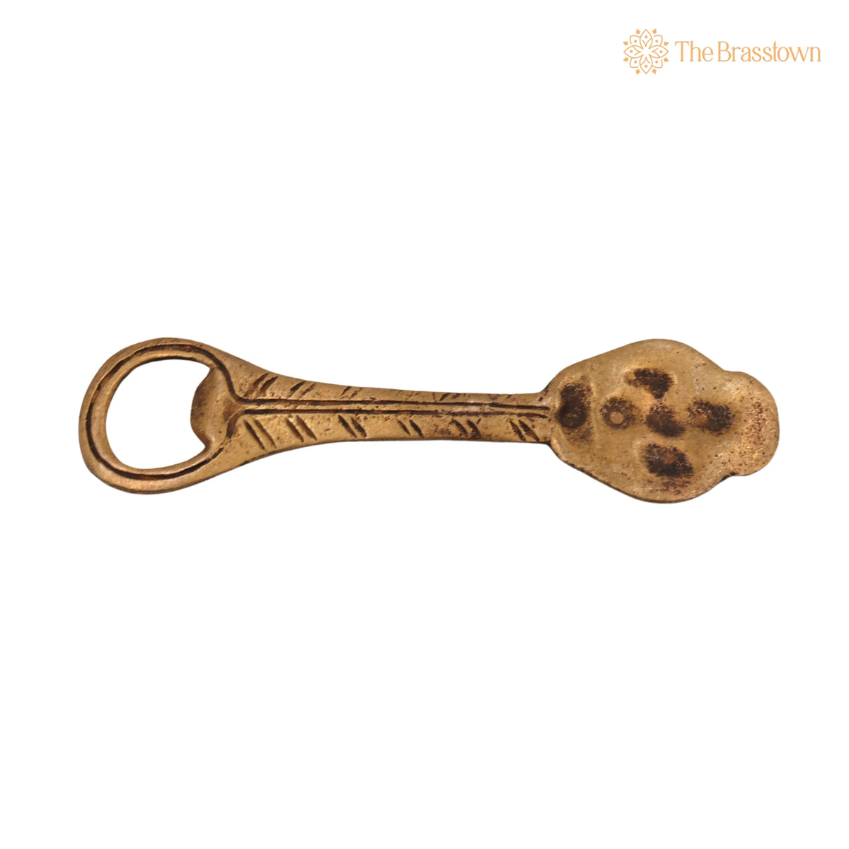 Brass Bastar Art Bottle Opener – Handcrafted Lightweight for Home Décor &amp; Gifting 5 Inch 2
