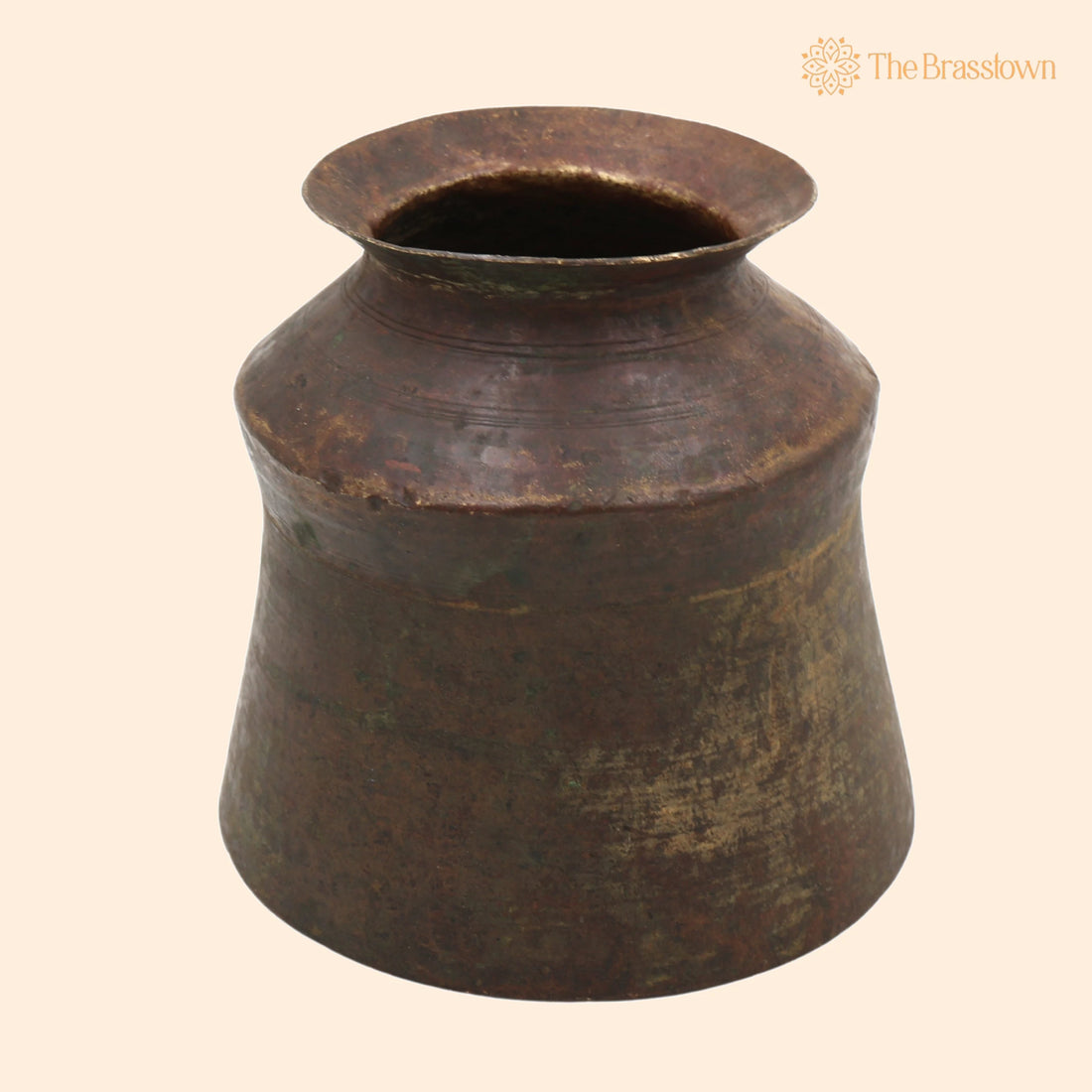 Antique Brass Loota – Handcrafted Lota Poja Cambu, Water Loota, Jal Lota, Poja Cambu, Lotiya, Gangajali Stoup 6 Inch 1