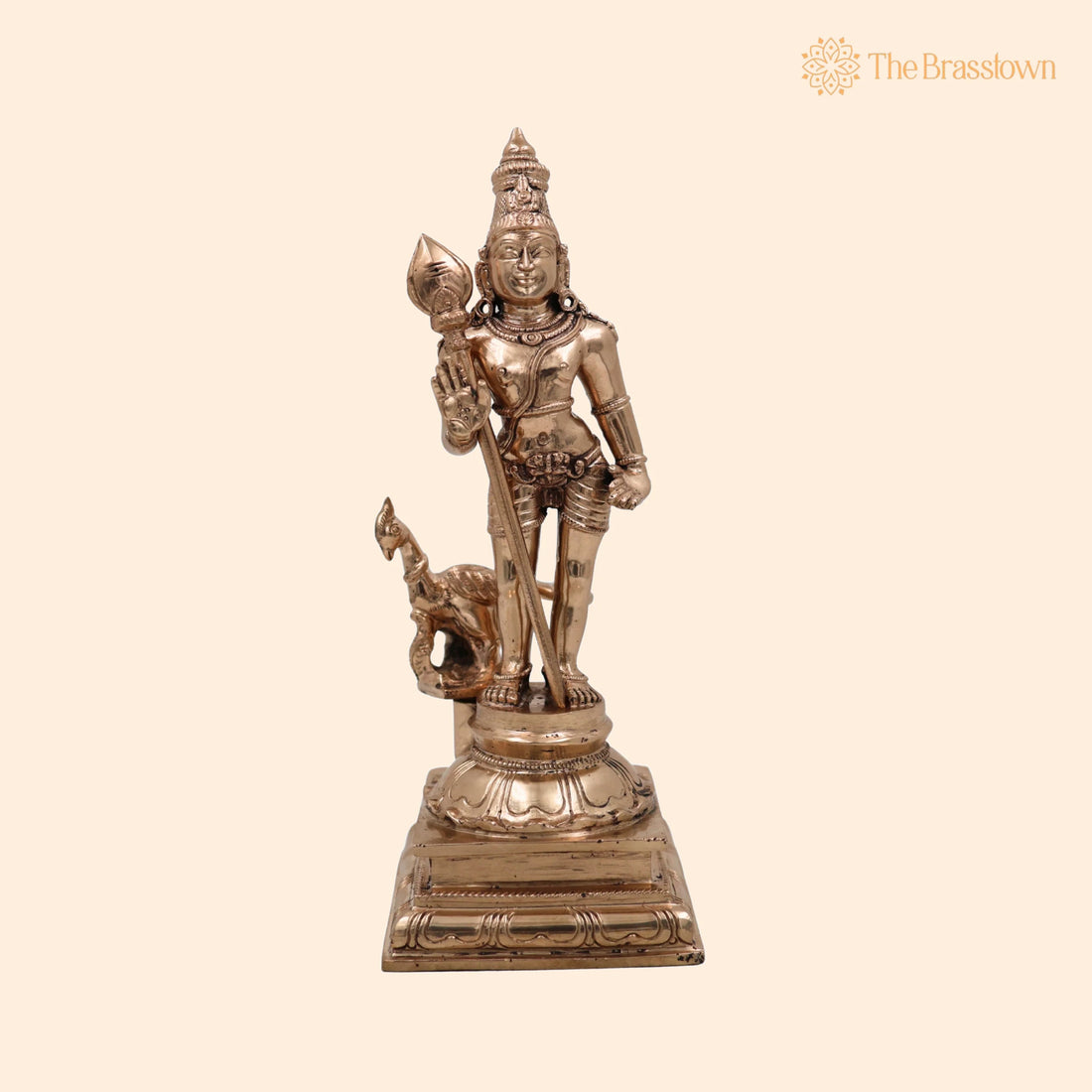 Exquisite Panchaloha Lord Murugan Idol – Bronze Traditional Handmade Masterpiece, Hindu Spiritual Gift 10 Inch 1