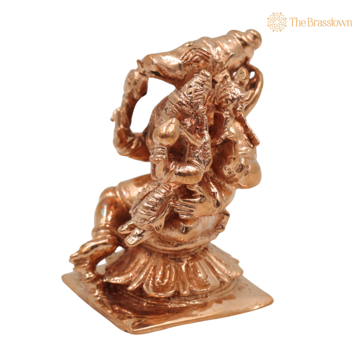 Bronze Handcrafted Varaha Lakshmi Idol – Temple &amp; Home Décor Statue 2.5 Inch 3