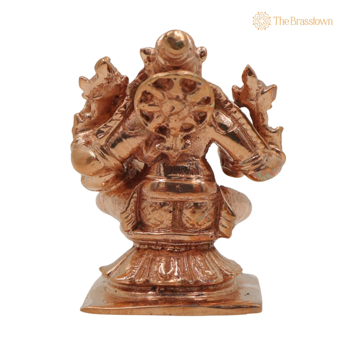 Bronze Handcrafted Varaha Lakshmi Idol – Temple &amp; Home Décor Statue 2.5 Inch 4