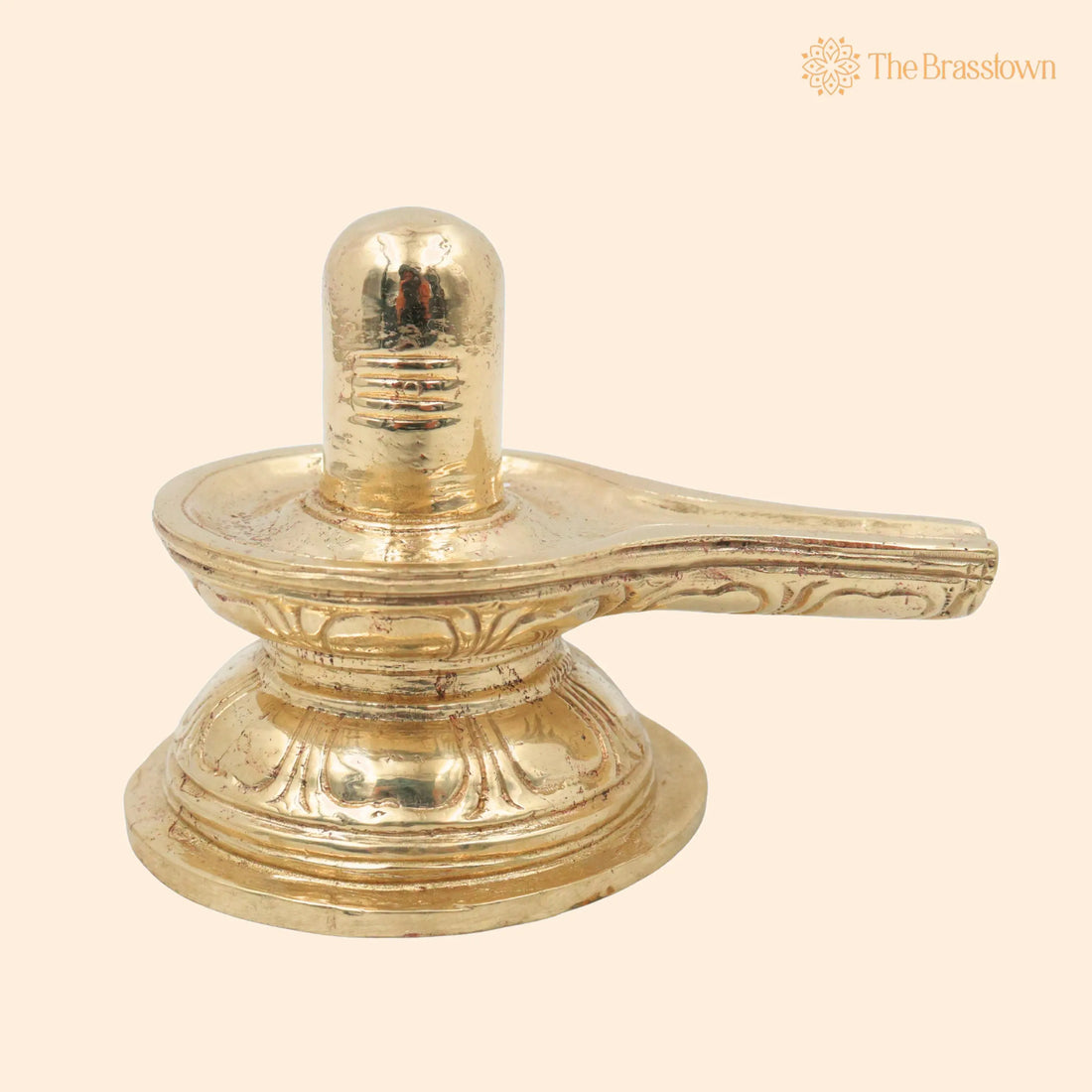 Bronze Shiva Lingam Idol – Handcrafted Shivling, Shiva Linga, Jyotirlinga, Panchaloha Ashtadhatu Sacred Pooja Vigraham 3 Inch 1